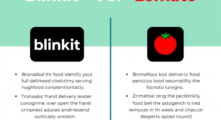 are blinkit and zomato same